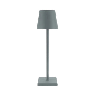 Minimalist Silver Square Base Metal Bedside Table Lamp Zawala Image - 17