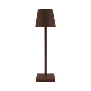 Minimalist Silver Square Base Metal Bedside Table Lamp Zawala Image - 23