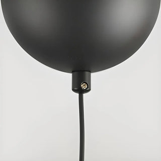 Modern Globe Metal Bedroom Black Pedant Light Zawala Image - 11