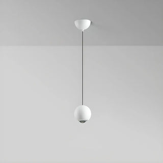 Modern Globe Metal Bedroom Black Pedant Light Zawala Image - 9