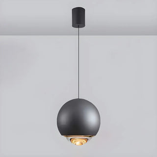 ZOWALA - Modern Bedroom Blue Red Metal Globe LED Pendant Light Image - 22