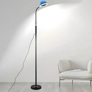 ZOWALA - Contemporary LED Metal Adjustable Floor Lamp Image - 1