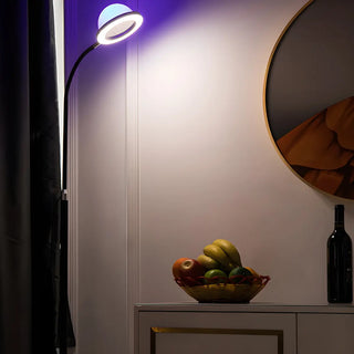 ZOWALA - Contemporary LED Metal Adjustable Floor Lamp Image - 2