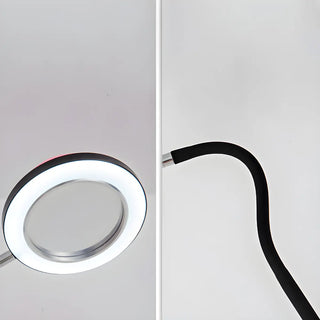 ZOWALA - Contemporary LED Metal Adjustable Floor Lamp Image - 8