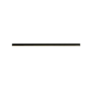 Balcony Simplicity Black Linear LED Flush Mount Light Zawala Image - 8