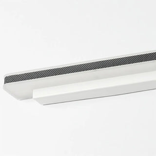 Trendy White Rectangular LED Bathroom Vanity Light Zawala Image - 10