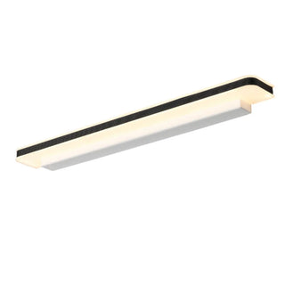 Trendy White Rectangular LED Bathroom Vanity Light Zawala Image - 14