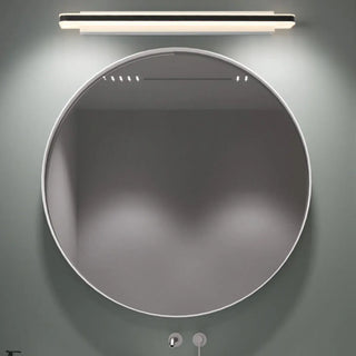 Trendy White Rectangular LED Bathroom Vanity Light Zawala Image - 2