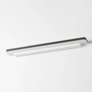 Trendy White Rectangular LED Bathroom Vanity Light Zawala Image - 7