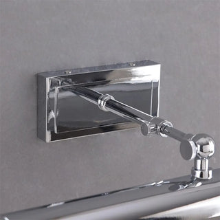 ZOWALA - Sliver Cylinder LED Bathroom Vanity Mirror Light Image - 11
