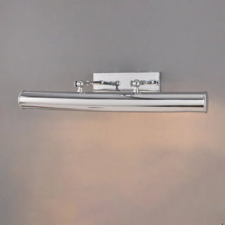 ZOWALA - Sliver Cylinder LED Bathroom Vanity Mirror Light Image - 5