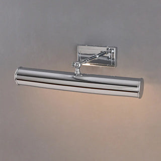 ZOWALA - Sliver Cylinder LED Bathroom Vanity Mirror Light Image - 6
