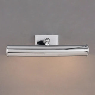 ZOWALA - Sliver Cylinder LED Bathroom Vanity Mirror Light Image - 8