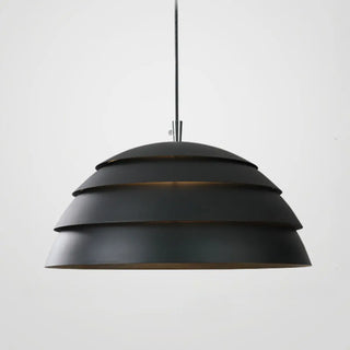 ZOWALA - Minimalist Dome Iron Dining Room White Mini Pendant Light Image - 8