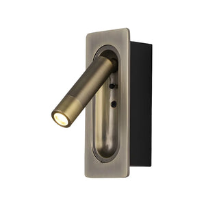 Sleek Aluminum LED Bedroom Reading LED Wall Sconce Zawala Image - 5
