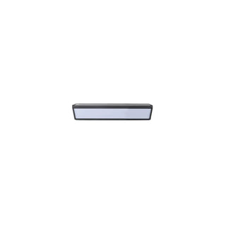 Sleek Black Geometric Outdoor Wide Beam Wall Light Zawala Image - 5