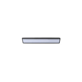 Sleek Black Geometric Outdoor Wide Beam Wall Light Zawala Image - 6