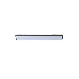 Sleek Black Geometric Outdoor Wide Beam Wall Light Zawala Image - 7