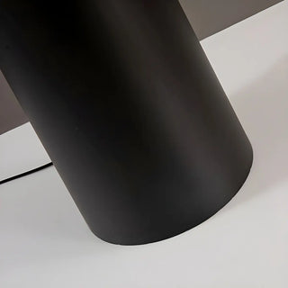 Sleek Black Modern Mushroom Metal LED Floor Lamp Zawala Image - 14