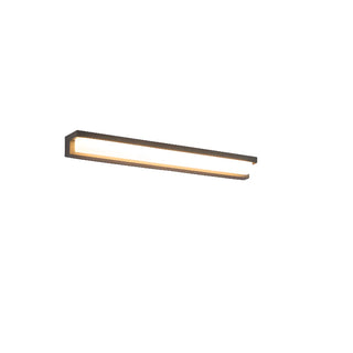 Sleek Black Rectangular Outdoor LED Wall Light Zawala Image - 9