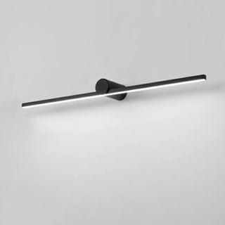 Ultra-Thin Sleek Black LED Linear Metal Vanity Light Zawala Image - 7