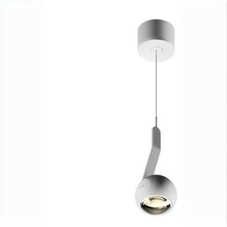 ZOWALA - Minimalist Bedroom Adjustable Black Sphere Pendant Light Image - 11