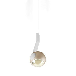 ZOWALA - Minimalist Bedroom Adjustable Black Sphere Pendant Light Image - 8