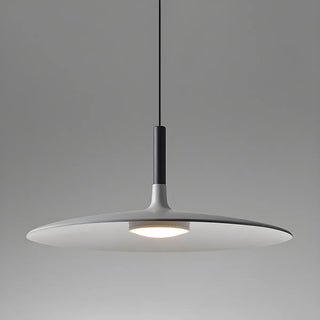 ZOWALA - Modern Dimmable Aluminium Sleek Disc Pendant Light Image - 12
