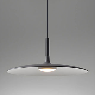 ZOWALA - Modern Dimmable Aluminium Sleek Disc Pendant Light Image - 8