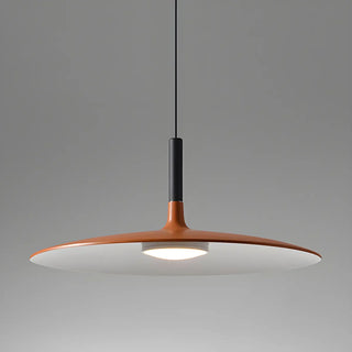 ZOWALA - Modern Dimmable Aluminium Sleek Disc Pendant Light Image - 10