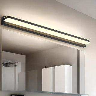 ZOWALA - Modern Sleek Geometric Sliver LED Vanity Light Image - 3