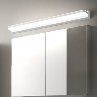 ZOWALA - Modern Sleek Geometric Sliver LED Vanity Light Image - 6