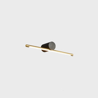 Modern Sleek Gold Linear LED Bathroom Vanity Light Zawala Image - 4
