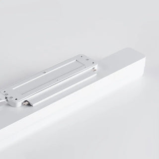 ZOWALA - Sleek White Rectangular Bathroom Vanity Wall Light Image - 10