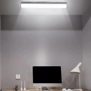ZOWALA - Sleek White Rectangular Bathroom Vanity Wall Light Image - 3