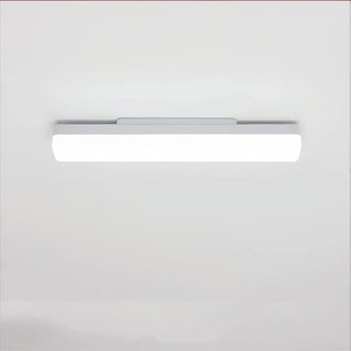 ZOWALA - Sleek White Rectangular Bathroom Vanity Wall Light Image - 5