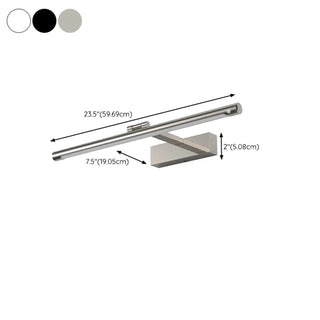 Contemporary Sleek Cylinder LED Vanity Light  Zawala Image - 17