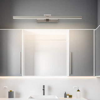 ZOWALA - Sleek Modern Rectangular Sliver LED Vanity Light Image - 3