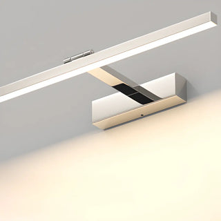 ZOWALA - Sleek Modern Rectangular Sliver LED Vanity Light Image - 4