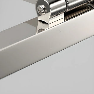 ZOWALA - Sleek Modern Rectangular Sliver LED Vanity Light Image - 6