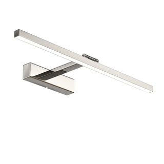 ZOWALA - Sleek Modern Rectangular Sliver LED Vanity Light Image - 8