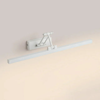 Adjustable Sleek Black Rectangular Metal Vanity Light Zawala Image - 7