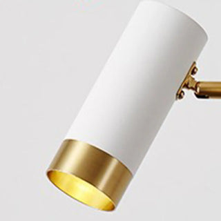 Sleek Cylinder Bedside Reading Swing Arm Iron Wall Lamp Zawala Image - 12