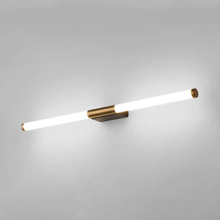 ZOWALA - Sleek Modern Gold Linear LED Vanity Wall Light Image - 4