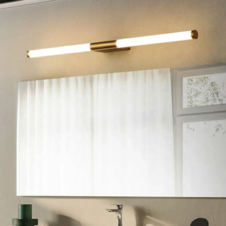 ZOWALA - Sleek Modern Gold Linear LED Vanity Wall Light Image - 5