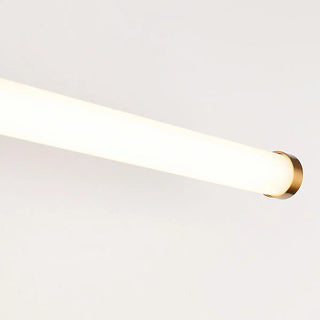 ZOWALA - Sleek Modern Gold Linear LED Vanity Wall Light Image - 6