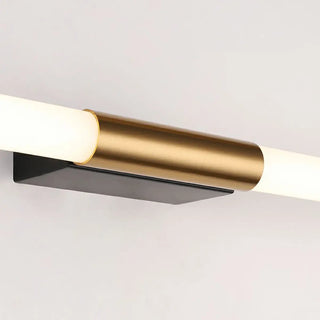 ZOWALA - Sleek Modern Gold Linear LED Vanity Wall Light Image - 7