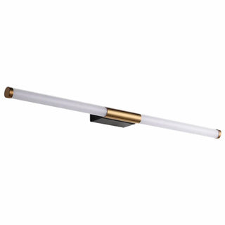 ZOWALA - Sleek Modern Gold Linear LED Vanity Wall Light Image - 9