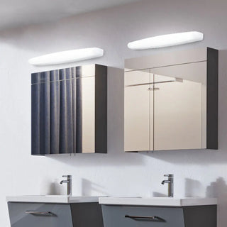 ZOWALA - Sleek White Linear LED Bathroom Vanity Wall Light Image - 1