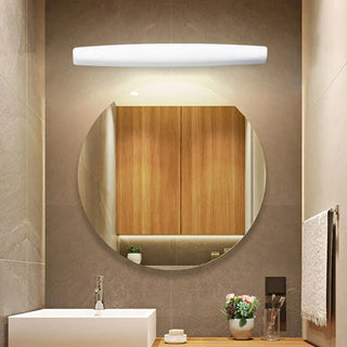 ZOWALA - Sleek White Linear LED Bathroom Vanity Wall Light Image - 2